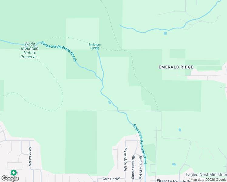 map of restaurants, bars, coffee shops, grocery stores, and more near in Huntsville