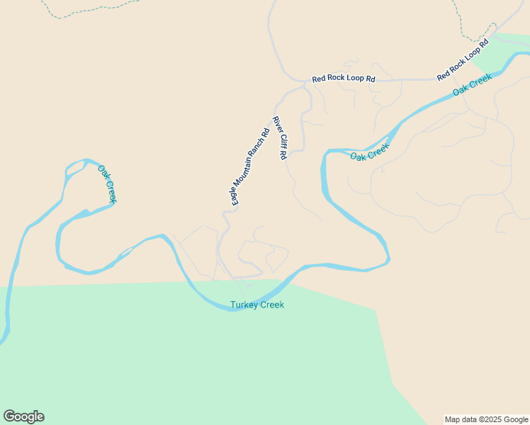 map of restaurants, bars, coffee shops, grocery stores, and more near 700 Eagle Mountain Ranch Road in Sedona