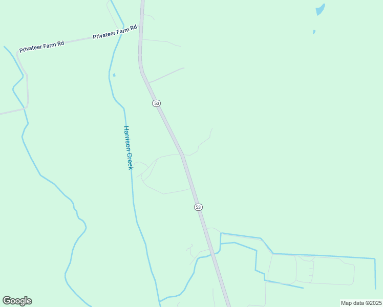 map of restaurants, bars, coffee shops, grocery stores, and more near 14748 North Carolina 53 in White Oak