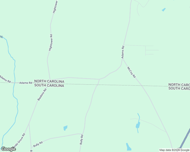 map of restaurants, bars, coffee shops, grocery stores, and more near 1333 Adams Road in Morven