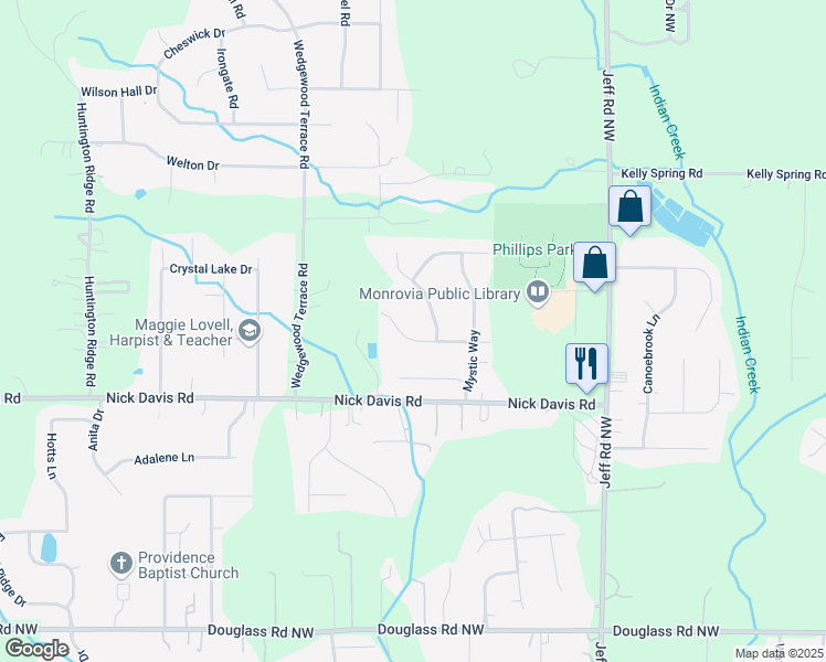 map of restaurants, bars, coffee shops, grocery stores, and more near 211 Skylane Boulevard in Madison