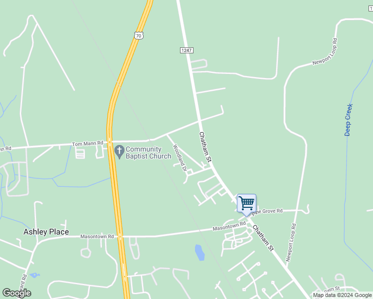 map of restaurants, bars, coffee shops, grocery stores, and more near 152 Sherwood Drive in Newport