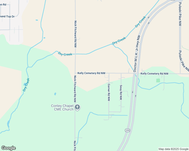 map of restaurants, bars, coffee shops, grocery stores, and more near 530 Kelly Cemetery Road Northwest in Huntsville