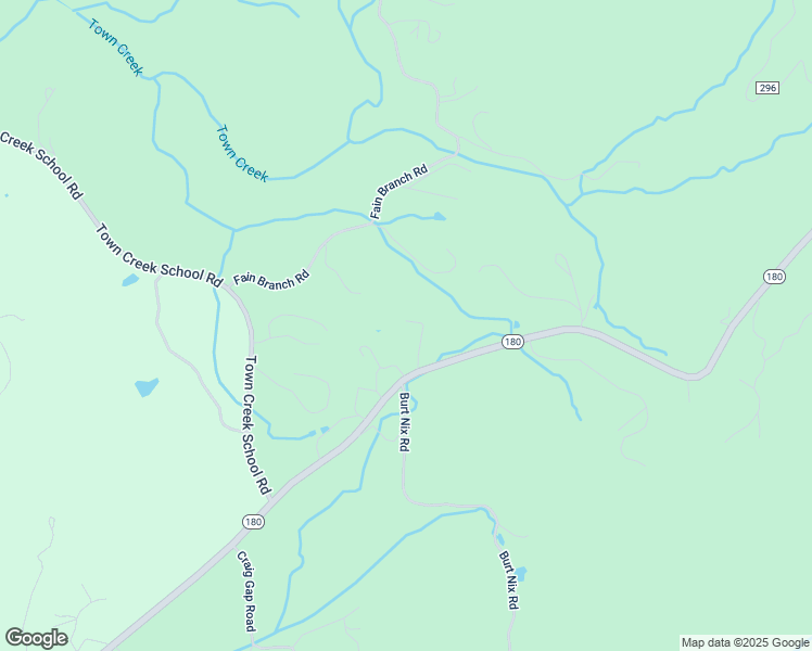 map of restaurants, bars, coffee shops, grocery stores, and more near 144 O'Neill Lane in Blairsville