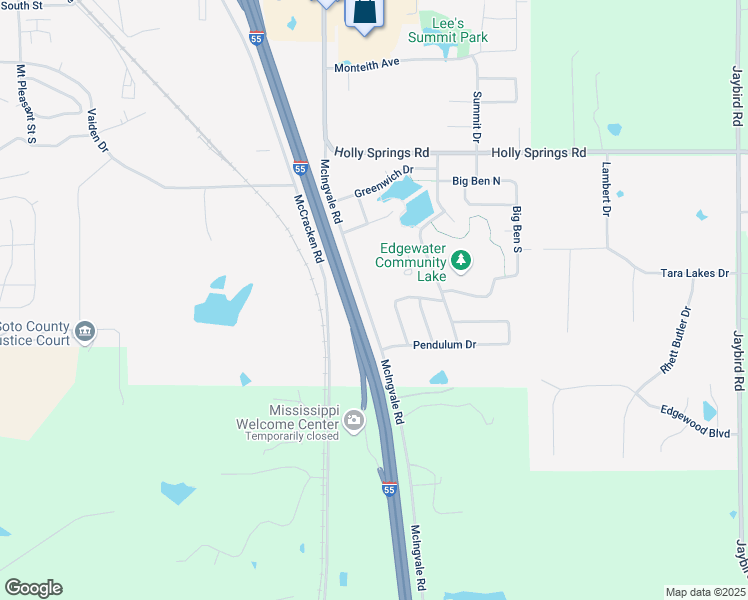 map of restaurants, bars, coffee shops, grocery stores, and more near 3394 McIngvale Road in Hernando