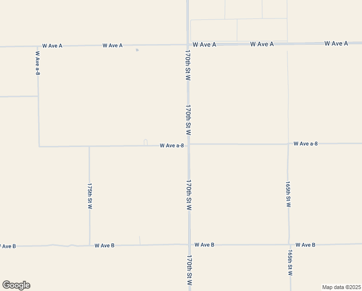 map of restaurants, bars, coffee shops, grocery stores, and more near 17000 West Avenue a-8 in Rosamond