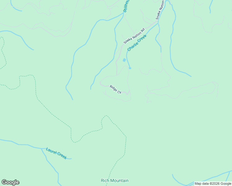 map of restaurants, bars, coffee shops, grocery stores, and more near 333 Ridge Circle in Blue Ridge