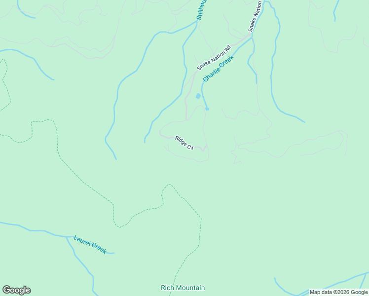 map of restaurants, bars, coffee shops, grocery stores, and more near 333 Ridge Circle in Blue Ridge