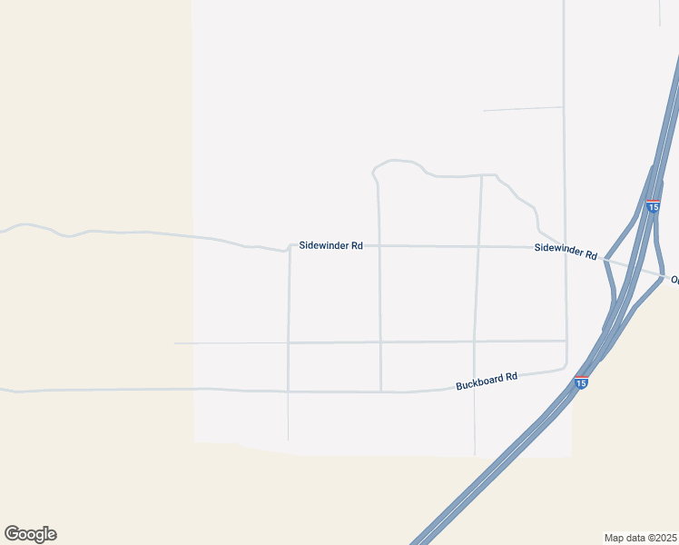 map of restaurants, bars, coffee shops, grocery stores, and more near Sidewinder Road in Barstow
