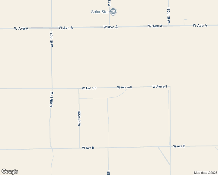 map of restaurants, bars, coffee shops, grocery stores, and more near 155th Street West in Willow Springs