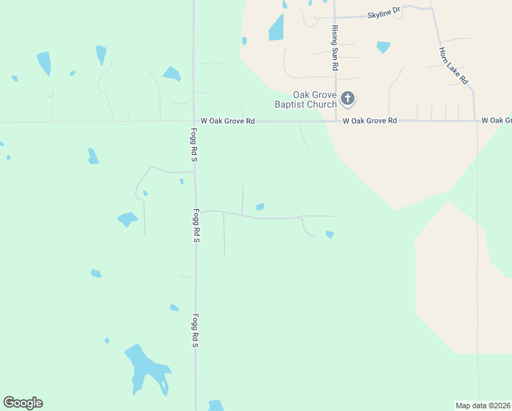 map of restaurants, bars, coffee shops, grocery stores, and more near 3326 Fogg Road South in Hernando