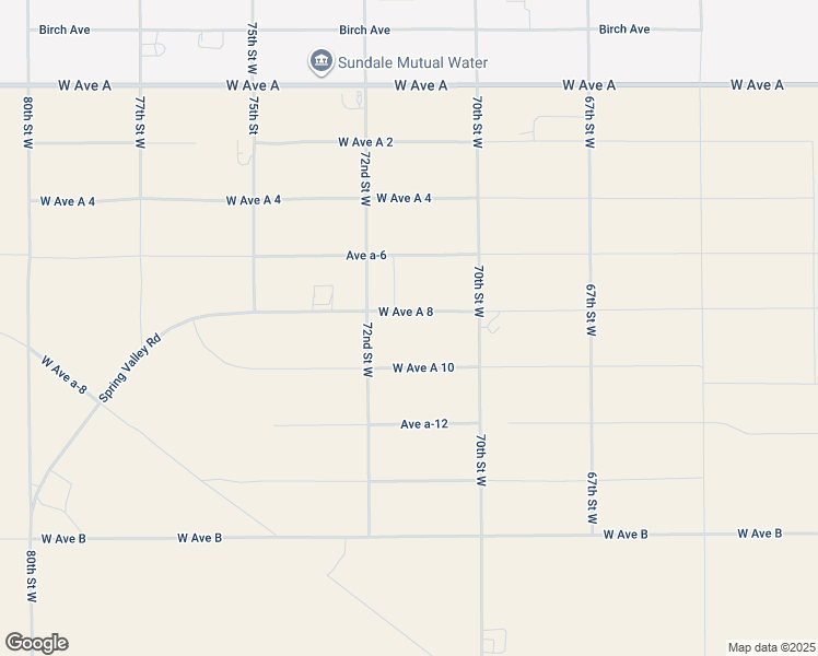 map of restaurants, bars, coffee shops, grocery stores, and more near 7112 West Avenue A 8 in Lancaster