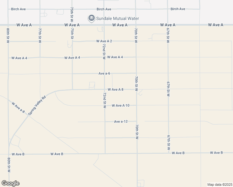 map of restaurants, bars, coffee shops, grocery stores, and more near 7112 West Avenue A 8 in Lancaster