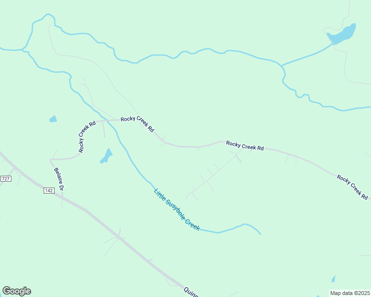 map of restaurants, bars, coffee shops, grocery stores, and more near 2541 Rocky Creek Road in Chester