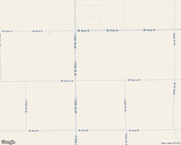 map of restaurants, bars, coffee shops, grocery stores, and more near 168th Street East in Lake Los Angeles