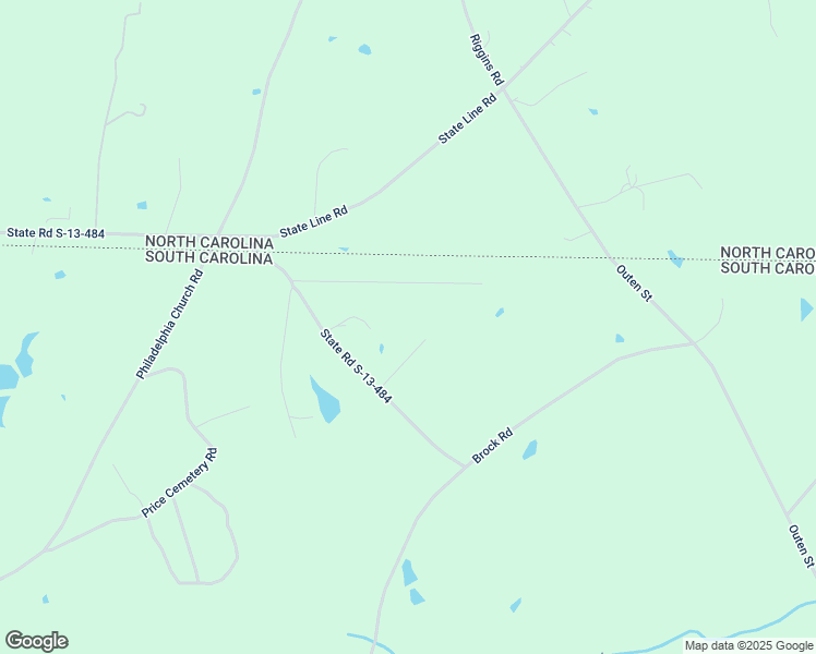map of restaurants, bars, coffee shops, grocery stores, and more near 135 Briar Patch Road in Pageland