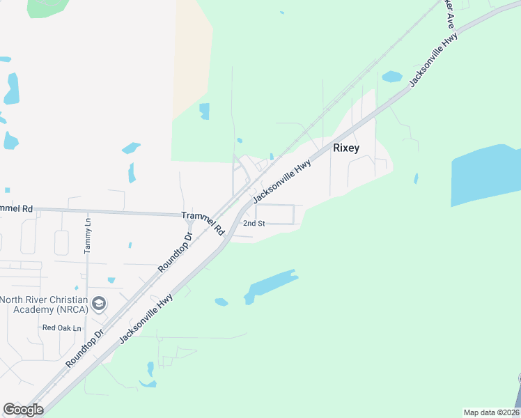map of restaurants, bars, coffee shops, grocery stores, and more near 6607 Arkansas 161 in North Little Rock