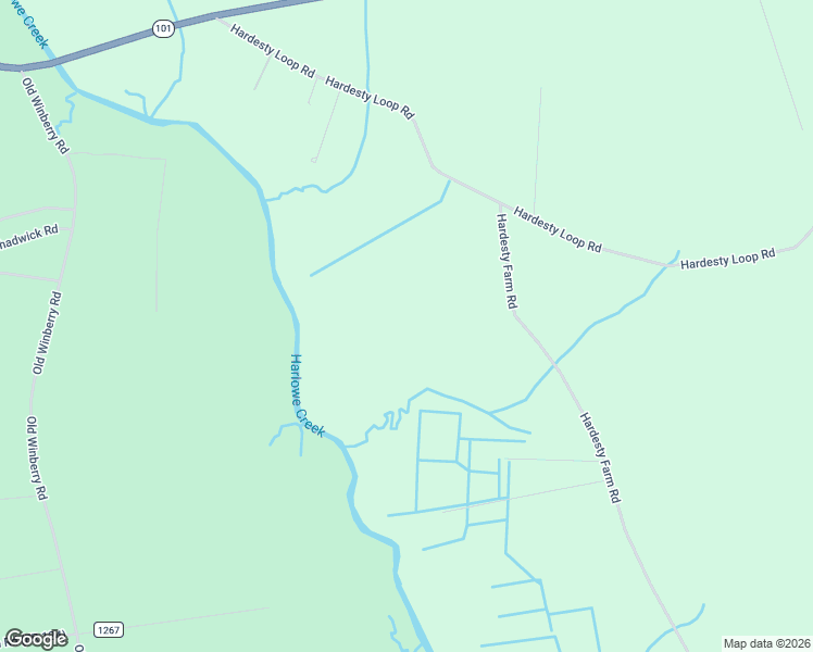map of restaurants, bars, coffee shops, grocery stores, and more near 195 Hardesty Farm Road in Newport