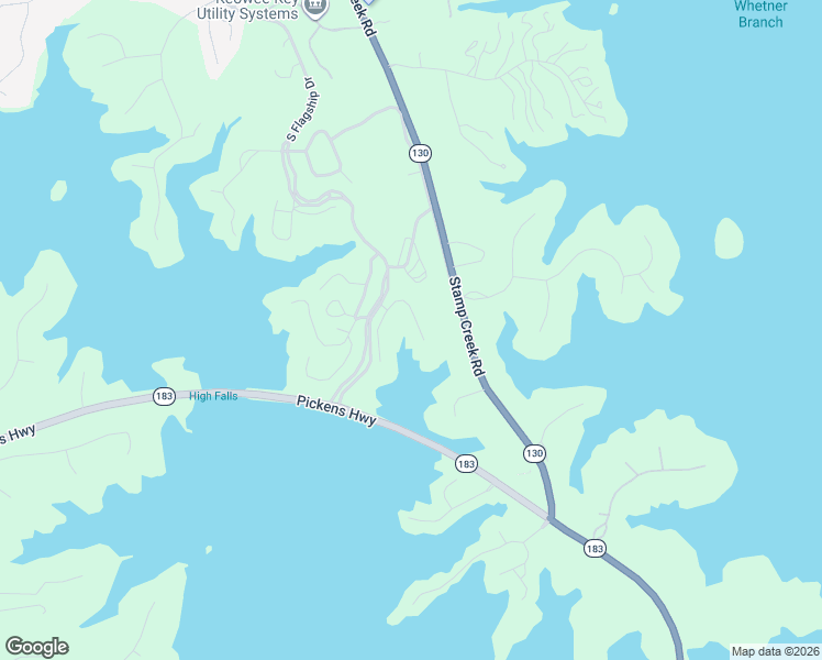 map of restaurants, bars, coffee shops, grocery stores, and more near 208 Still Water Bay Drive in Salem