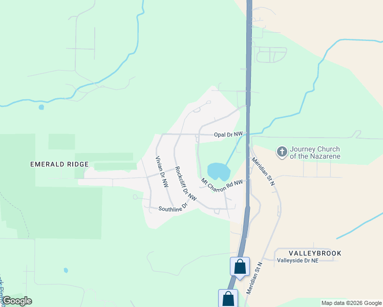 map of restaurants, bars, coffee shops, grocery stores, and more near 11026 Rockcliff Drive Northwest in Huntsville