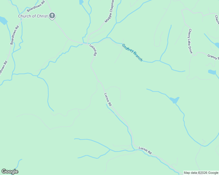 map of restaurants, bars, coffee shops, grocery stores, and more near 35 Leatherwood Mountain Road in Cherry Log