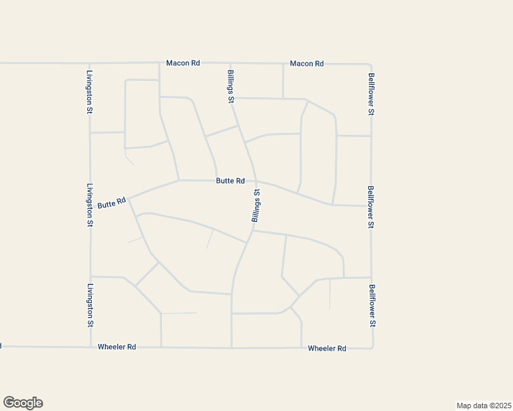 map of restaurants, bars, coffee shops, grocery stores, and more near Billings Street in San Bernardino County