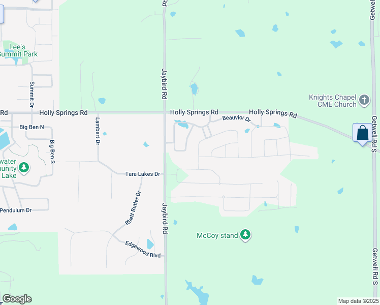 map of restaurants, bars, coffee shops, grocery stores, and more near 3184 East Jefferson Loop in Hernando