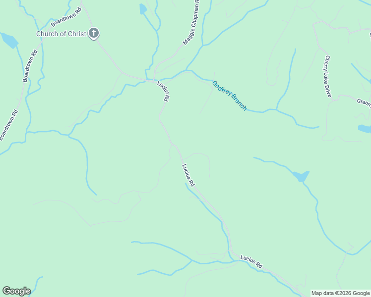 map of restaurants, bars, coffee shops, grocery stores, and more near 35 Leatherwood Mountain Road in Cherry Log