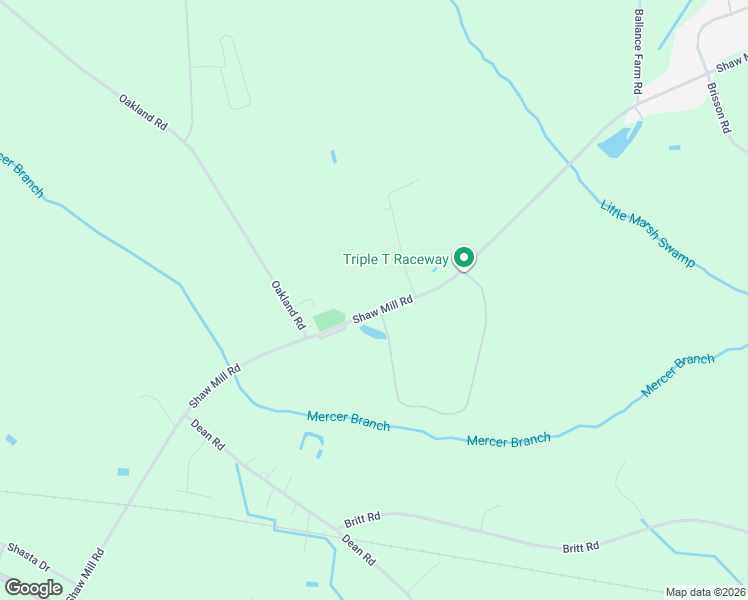 map of restaurants, bars, coffee shops, grocery stores, and more near 1111 Shaw Mill Road in Saint Pauls