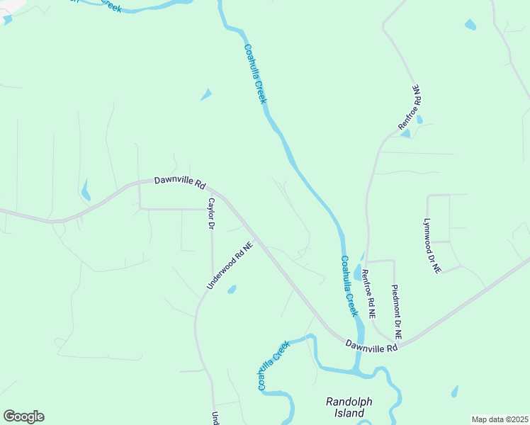 map of restaurants, bars, coffee shops, grocery stores, and more near 617 Dawnville Road Northeast in Dalton