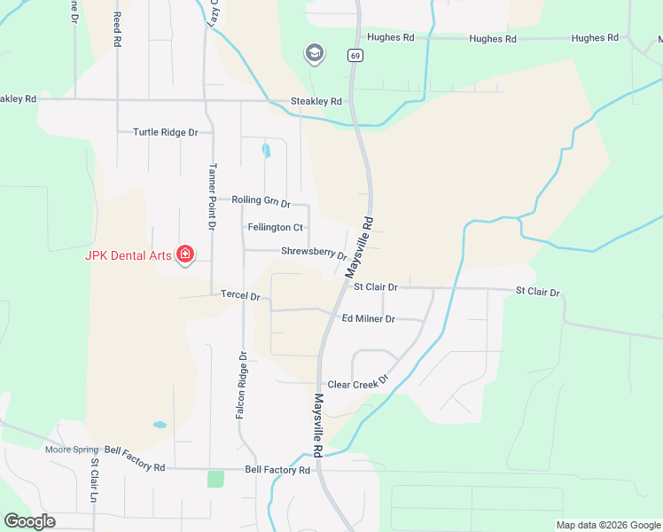 map of restaurants, bars, coffee shops, grocery stores, and more near 300 Addison Ct in New Market