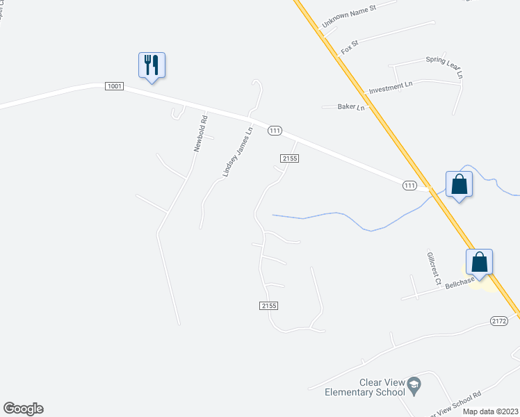 map of restaurants, bars, coffee shops, grocery stores, and more near 121 Live Oak Drive in Jacksonville