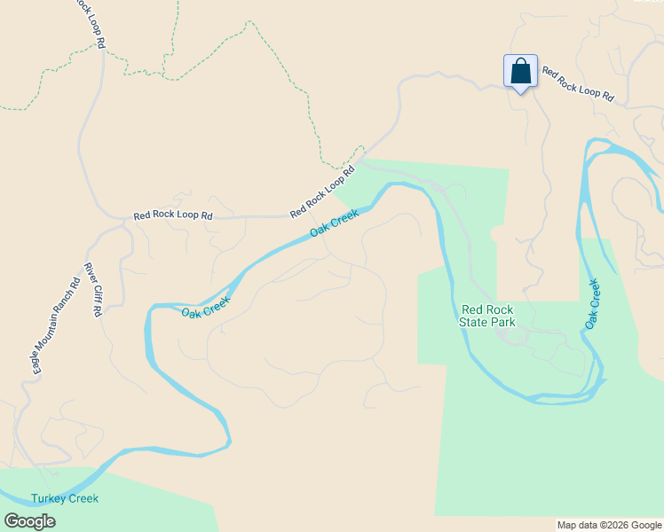 map of restaurants, bars, coffee shops, grocery stores, and more near 10 Russet Ridge Place in Sedona