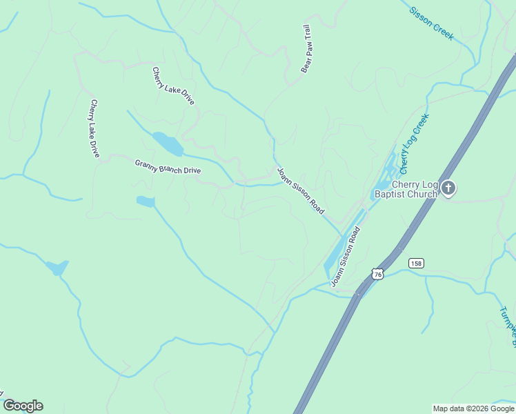 map of restaurants, bars, coffee shops, grocery stores, and more near 237 Dupont Drive in Blue Ridge