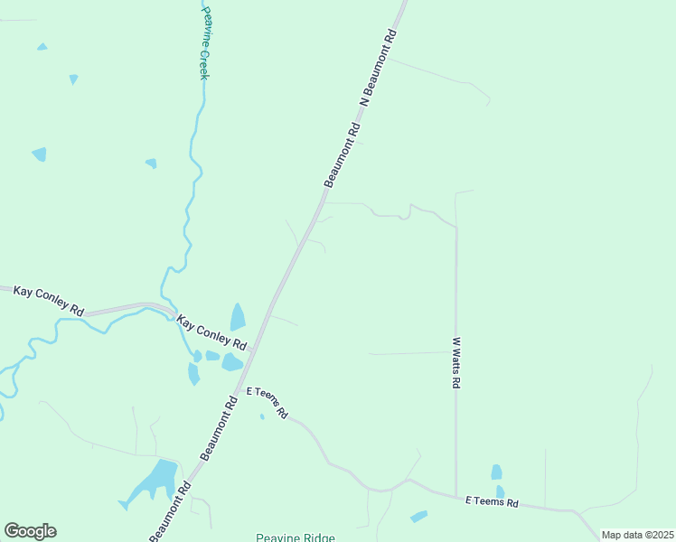 map of restaurants, bars, coffee shops, grocery stores, and more near 1230 Beaumont Road in Ringgold