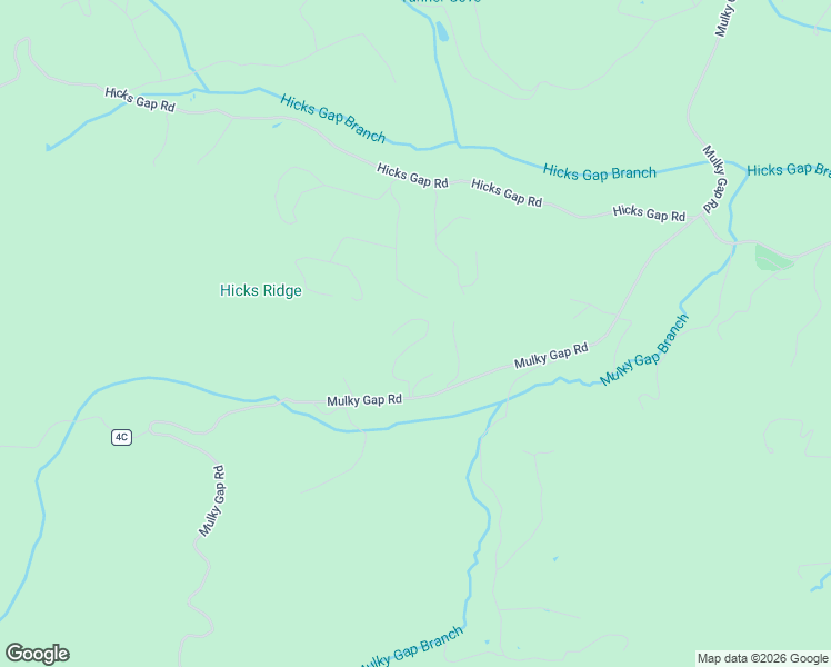 map of restaurants, bars, coffee shops, grocery stores, and more near 4283 Crest Road in Blairsville