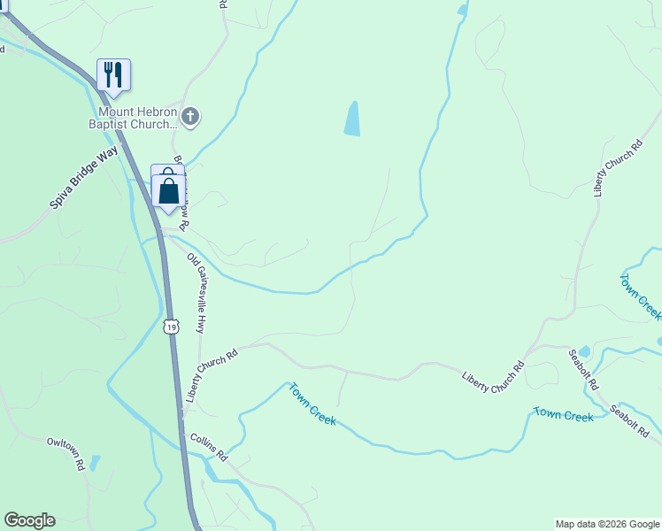 map of restaurants, bars, coffee shops, grocery stores, and more near in Owltown