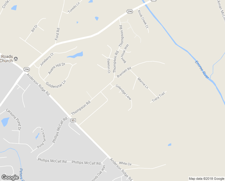 map of restaurants, bars, coffee shops, grocery stores, and more near 108 Strathaven Court in Greer