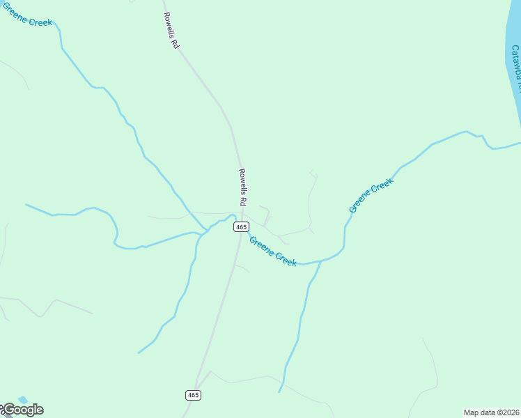 map of restaurants, bars, coffee shops, grocery stores, and more near 2323 Cherry Road in Catawba