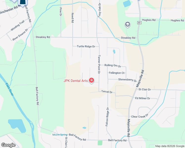 map of restaurants, bars, coffee shops, grocery stores, and more near 111 Turtle Point Drive in New Market