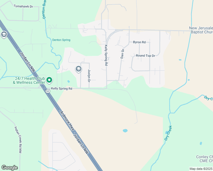 map of restaurants, bars, coffee shops, grocery stores, and more near 250 Crimson Lane in Harvest