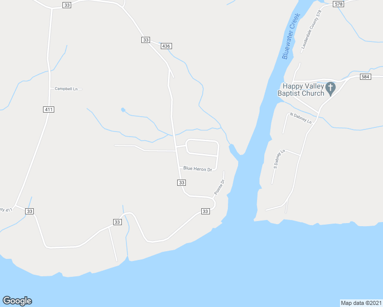 map of restaurants, bars, coffee shops, grocery stores, and more near Blue Heron Drive in Killen