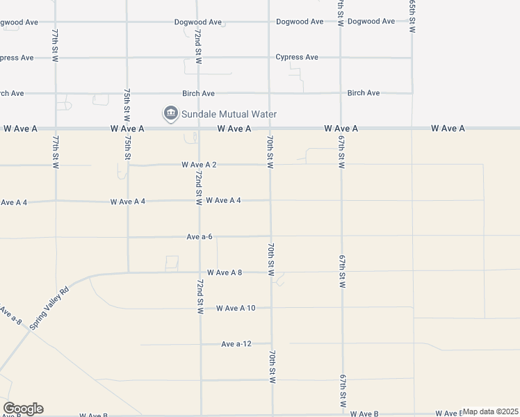 map of restaurants, bars, coffee shops, grocery stores, and more near 7010 West Avenue A 4 in Lancaster