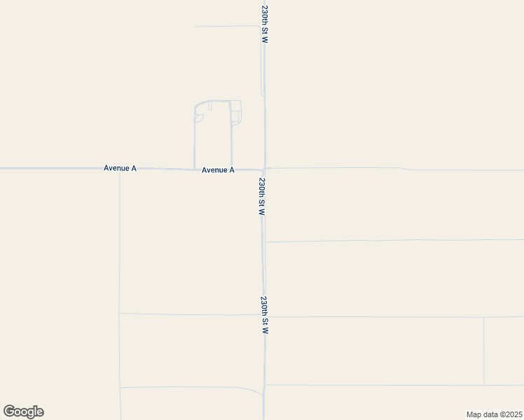 map of restaurants, bars, coffee shops, grocery stores, and more near 230th Street West in Del Sur