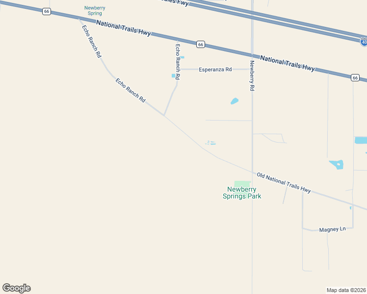 map of restaurants, bars, coffee shops, grocery stores, and more near 30978 Magney Lane in Newberry Springs