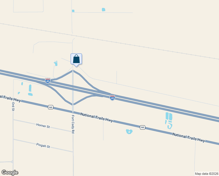 map of restaurants, bars, coffee shops, grocery stores, and more near in Newberry Springs