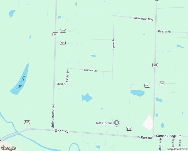 map of restaurants, bars, coffee shops, grocery stores, and more near 175 Bradley Lane in Lonoke