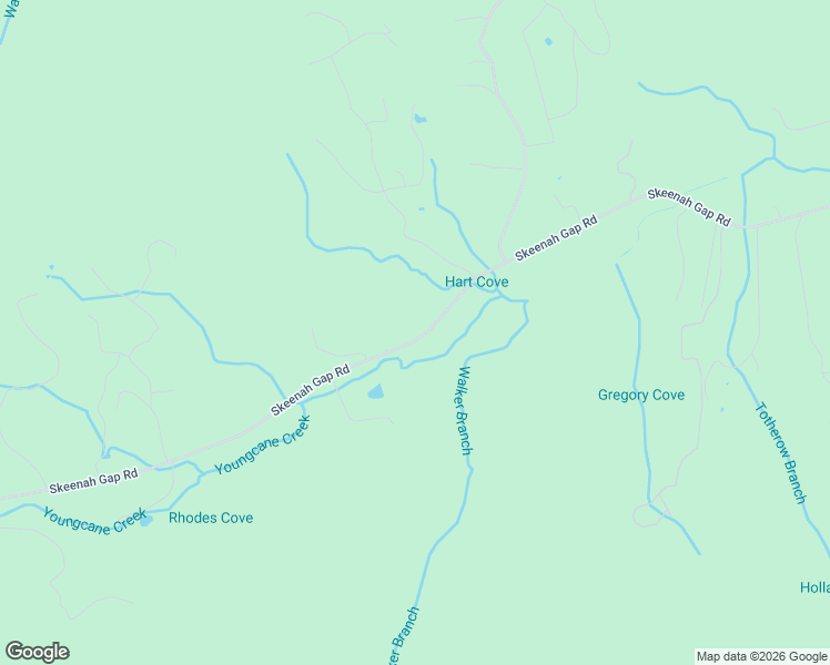map of restaurants, bars, coffee shops, grocery stores, and more near 8837 Skeenah Gap Road in Blairsville