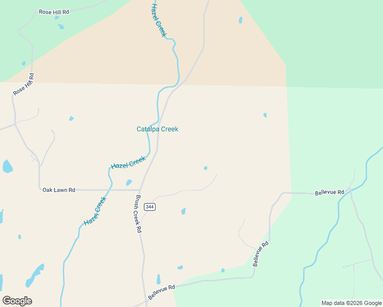 map of restaurants, bars, coffee shops, grocery stores, and more near 12192 Point Breeze Road in Parks