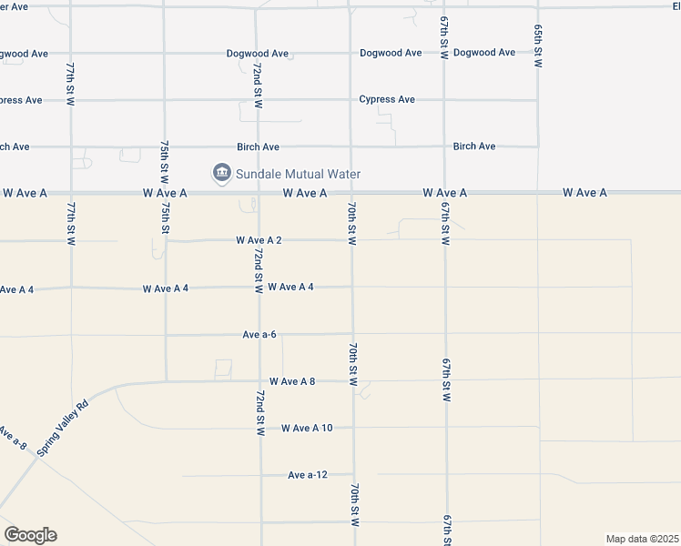 map of restaurants, bars, coffee shops, grocery stores, and more near 7017 West Avenue A 4 in Lancaster
